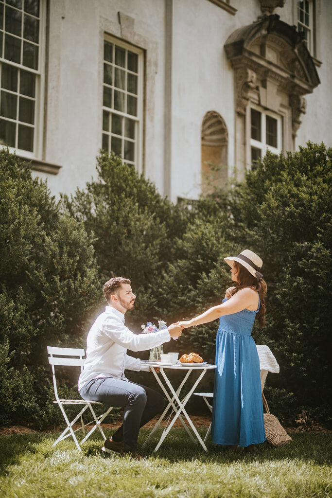 engagement photos in atlanta